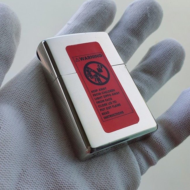 Bật Lửa Zippo Bạc Khối Sterling Armor 2021 Hột Quẹt Xăng Đá Zippo