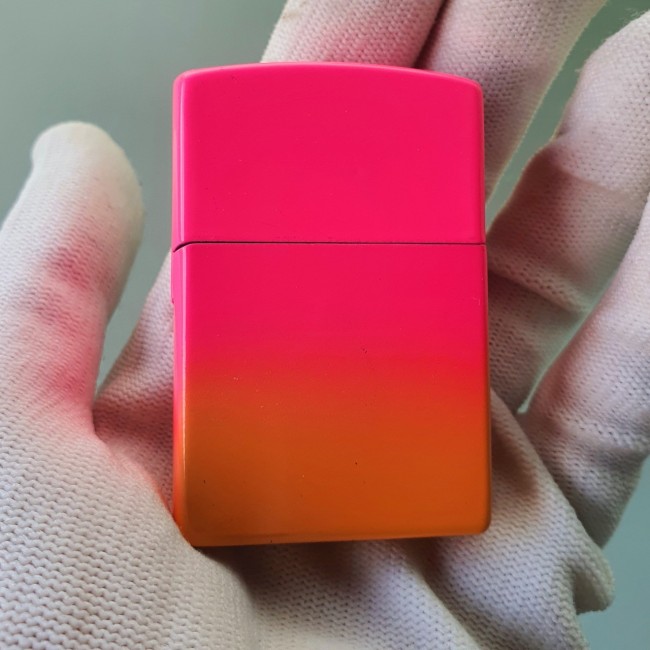 Bật Lửa Zippo Gas Đá Phối Màu Sơn Tĩnh Điện Độc Lạ Sáng Tạo ( Lửa Thường )