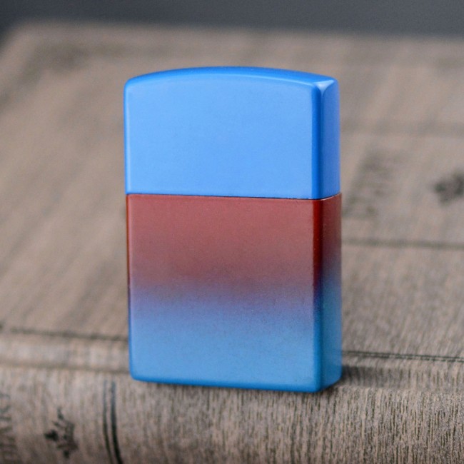 Bật Lửa Zippo Gas Đá Phối Màu Sơn Tĩnh Điện Độc Lạ Sáng Tạo ( Lửa Thường )
