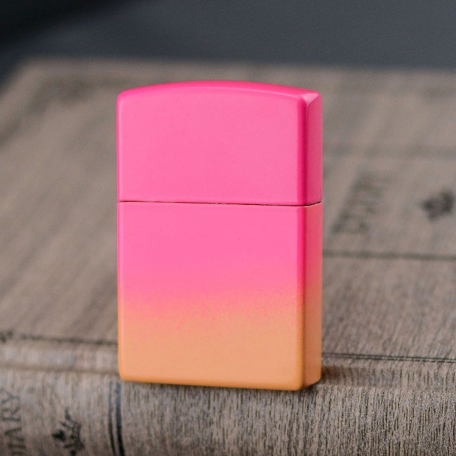 Bật Lửa Zippo Gas Đá Phối Màu Sơn Tĩnh Điện Độc Lạ Sáng Tạo ( Lửa Thường )