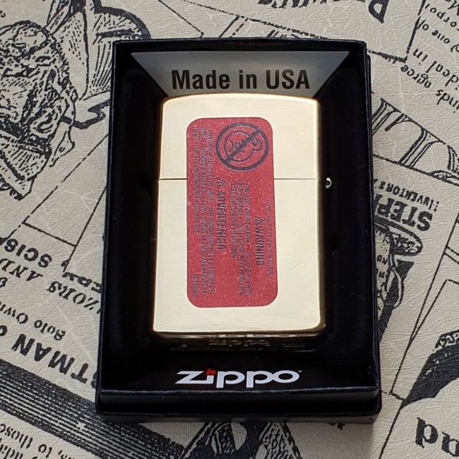 Bật Lửa Zippo Bức Thư Chủ Tịch Sáng Lập Zippo Mộc Đáy Ngược Đời La Mã XIII - Có Hộp