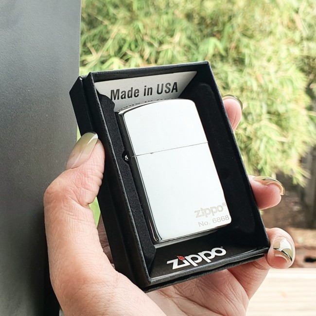 Bật Lửa Zippo Mạ Chrome Mã Số Phát Tài Phát Lộc Đời La Mã E2000-XVI ( Kèm Hộp) Khách Được Chọn Màu C