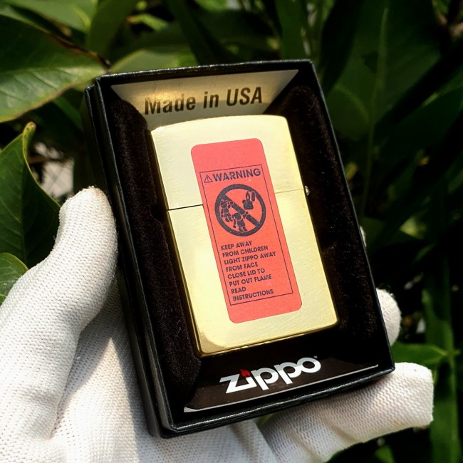 Bật Lửa Zippo Cá Chép Hóa Rồng Đáy Dập Đời E2000-XVI ( Ruột Vàng , Có Tem Đỏ , Fullbox)