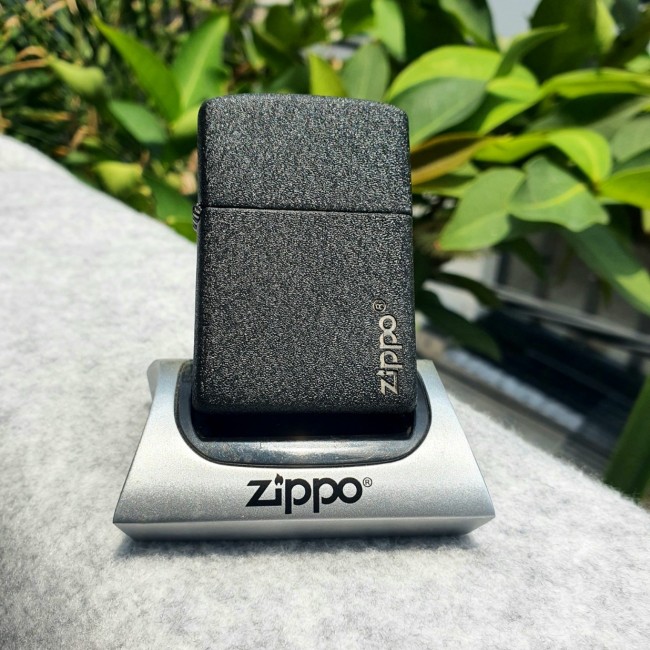 Bật Lửa Zippo Đen Nhám Đời La Mã E2000-XVI ( Có Tem Đỏ ) KÈM HỘP ZIPPO